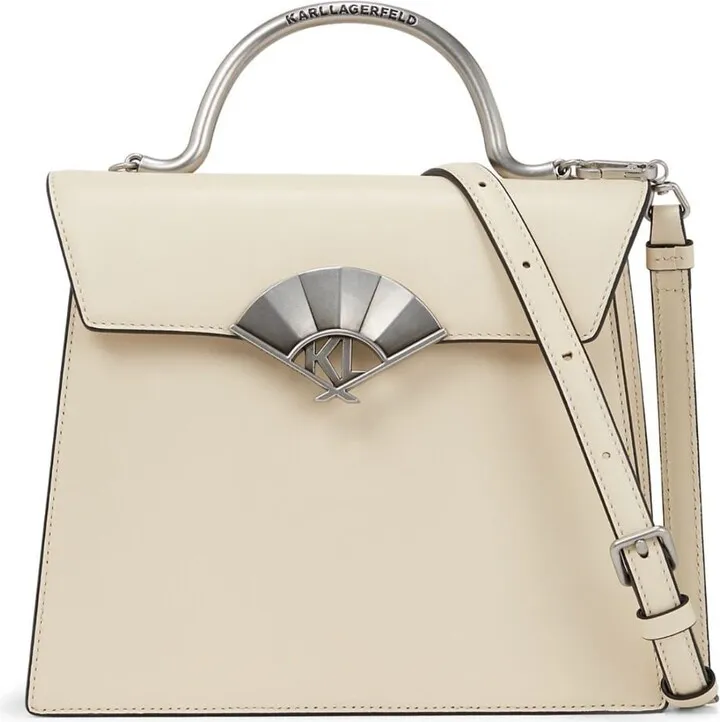 Archive Fan leather tote bag