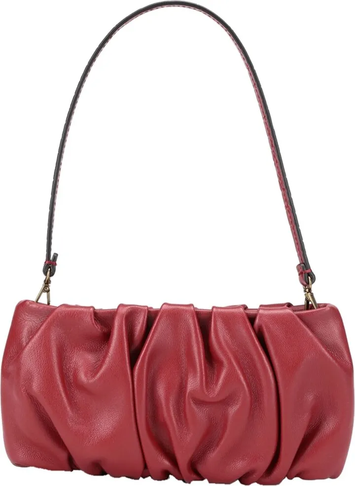 Bean Bag Black Handbag Khaki