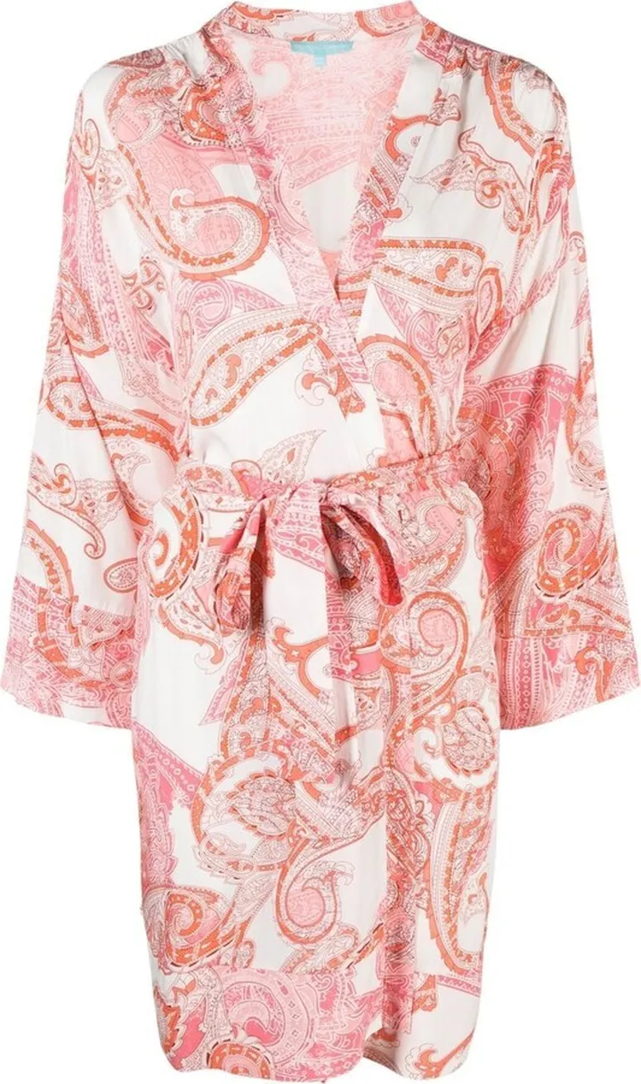 Aria V-neck wrap dress