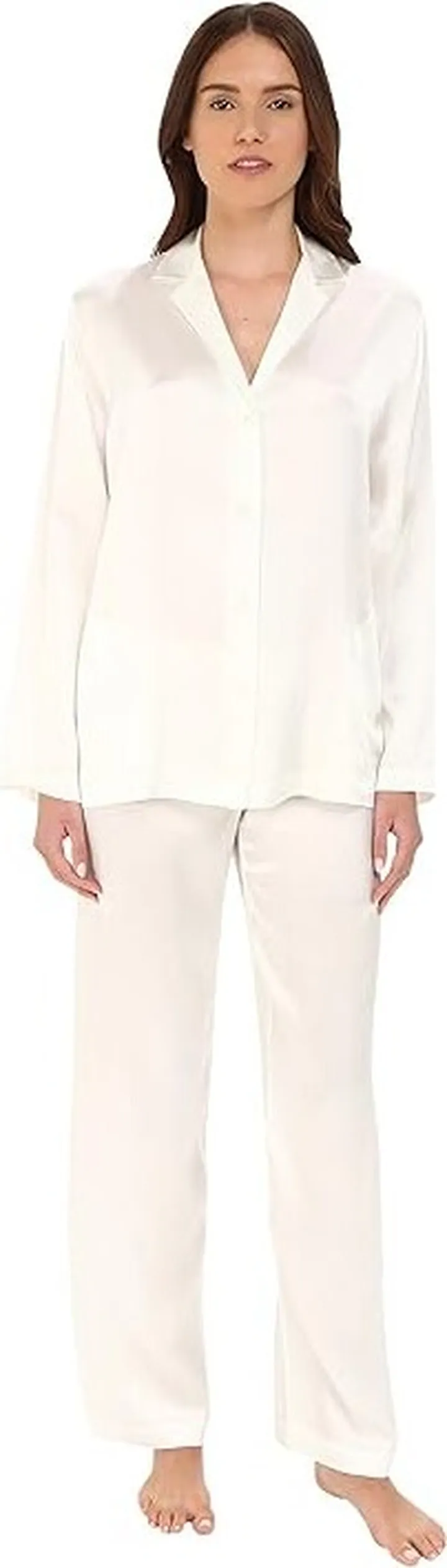 La Perla Silk Pajama (Natural) Women's Pajama Sets
