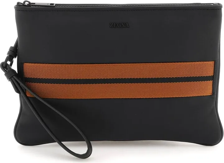 Flat Leather Pouch