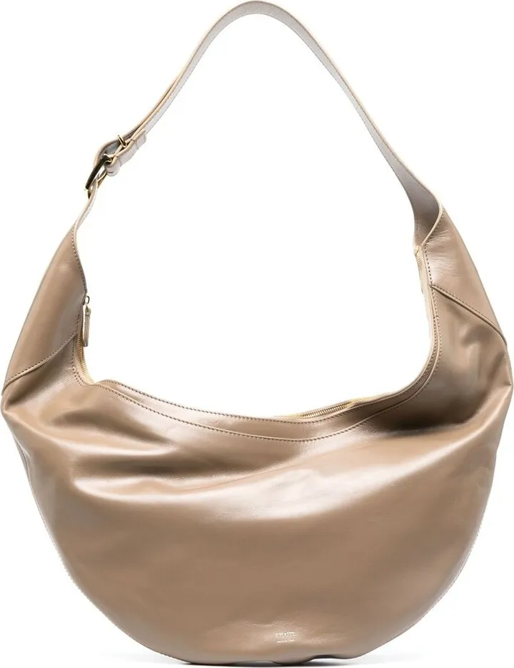 Brown August Leather Shoulder Bag
