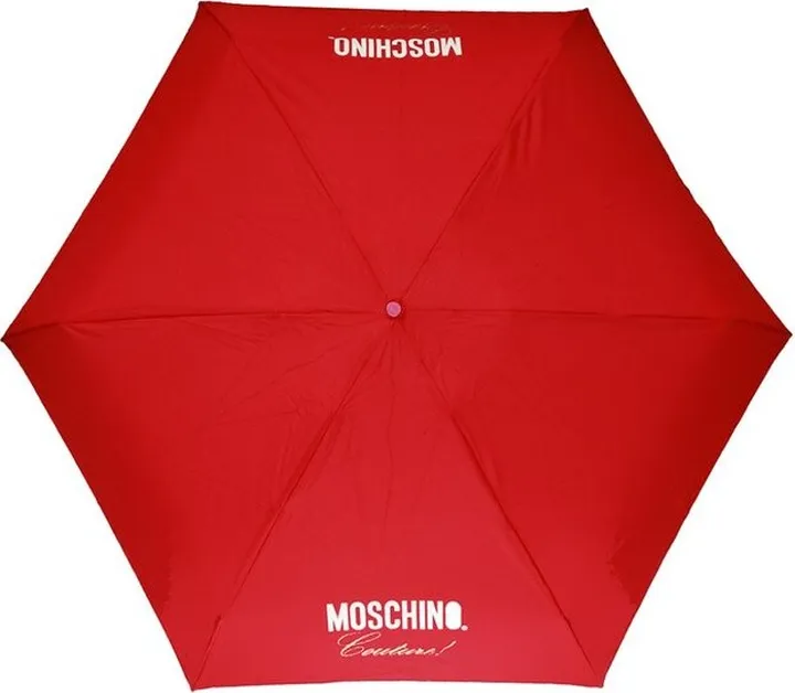 Moschino Logo-Printed Compact Umbrella