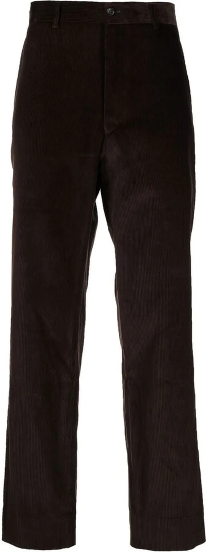 Corduroy Straight-Leg Trousers