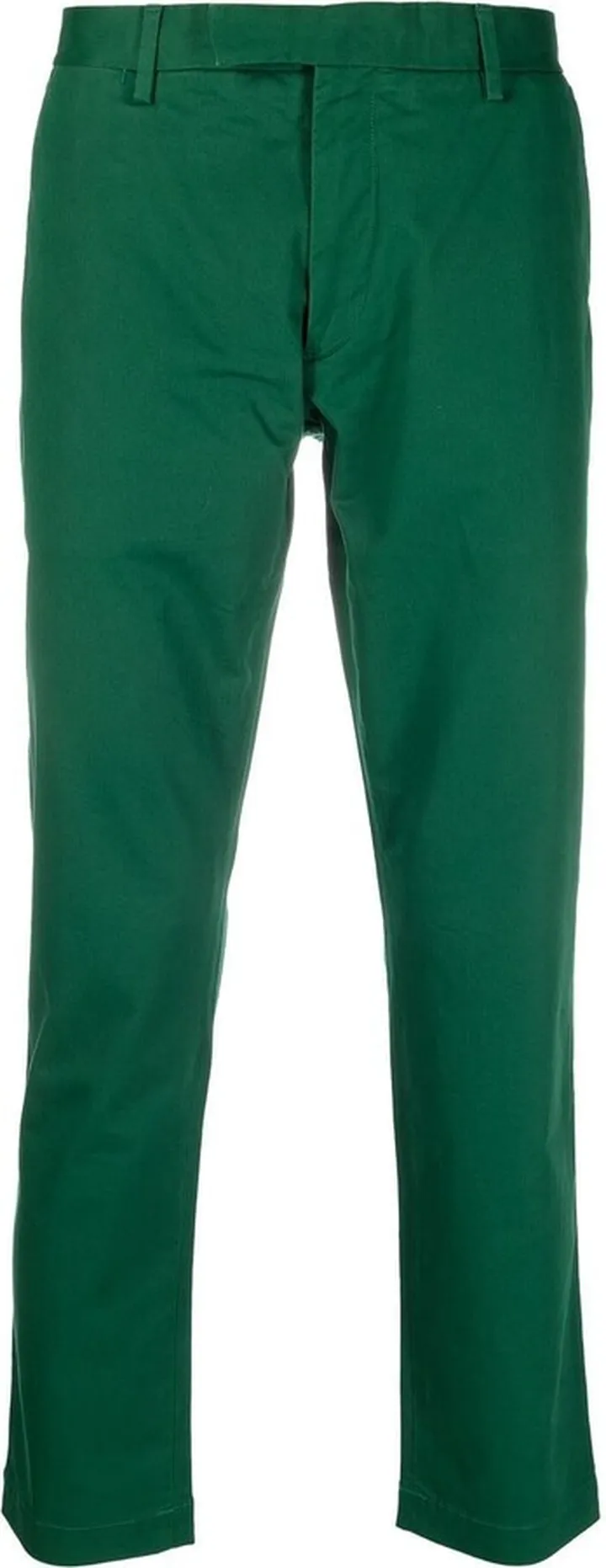 Straight-Leg Cotton Chinos
