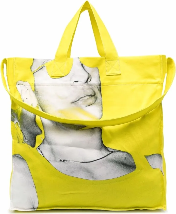 Party Print cotton tote bag