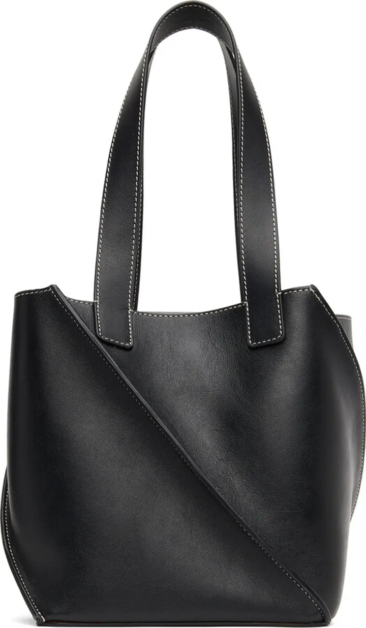 Yuzefi Black Small Swirl Tote