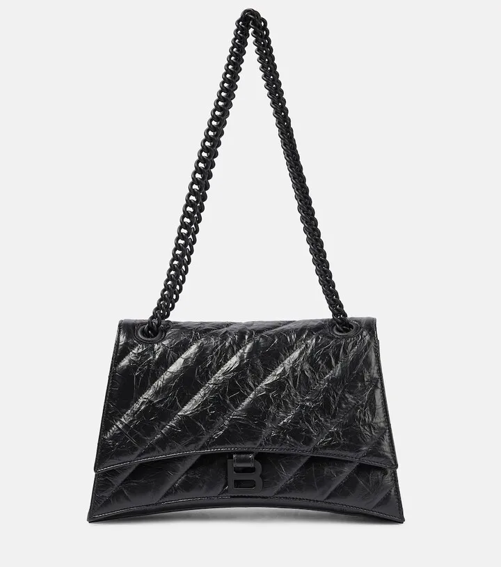 Crush Medium leather shoulder bag
