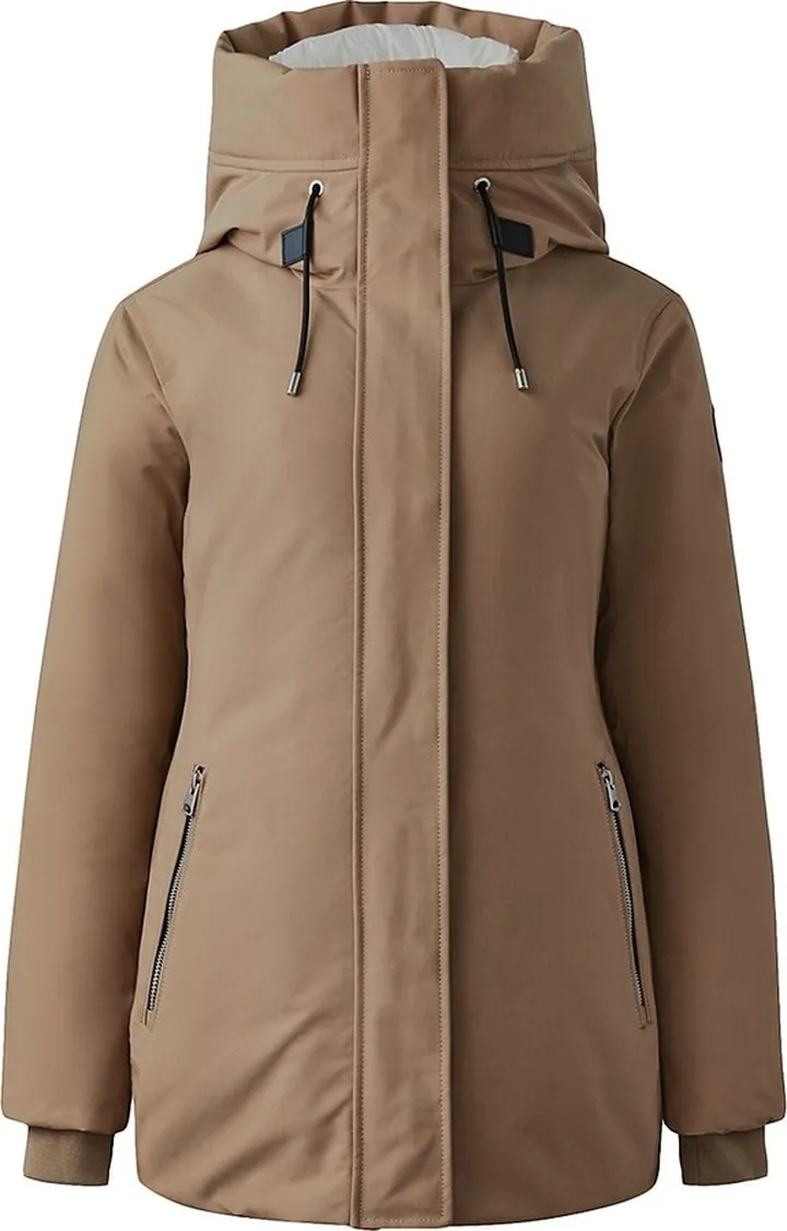 Jeni Hooded Belted Puffer Jacket