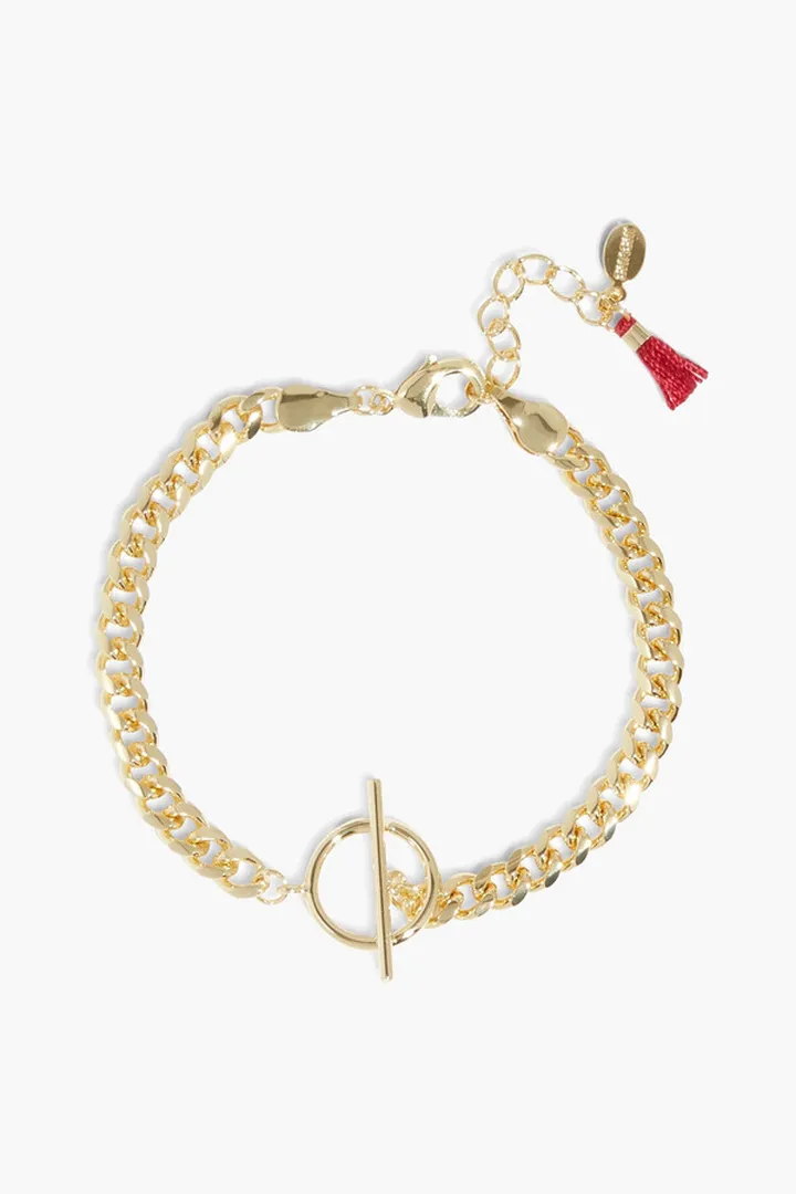 18-Karat Gold-Plated Bracelet