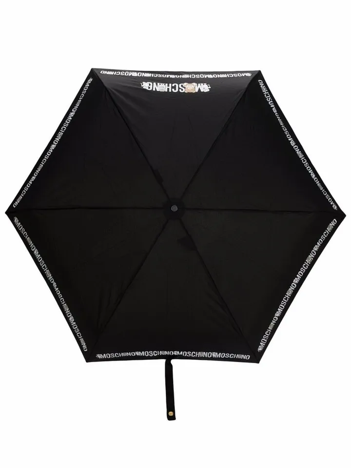 Teddy Bear logo-print umbrella