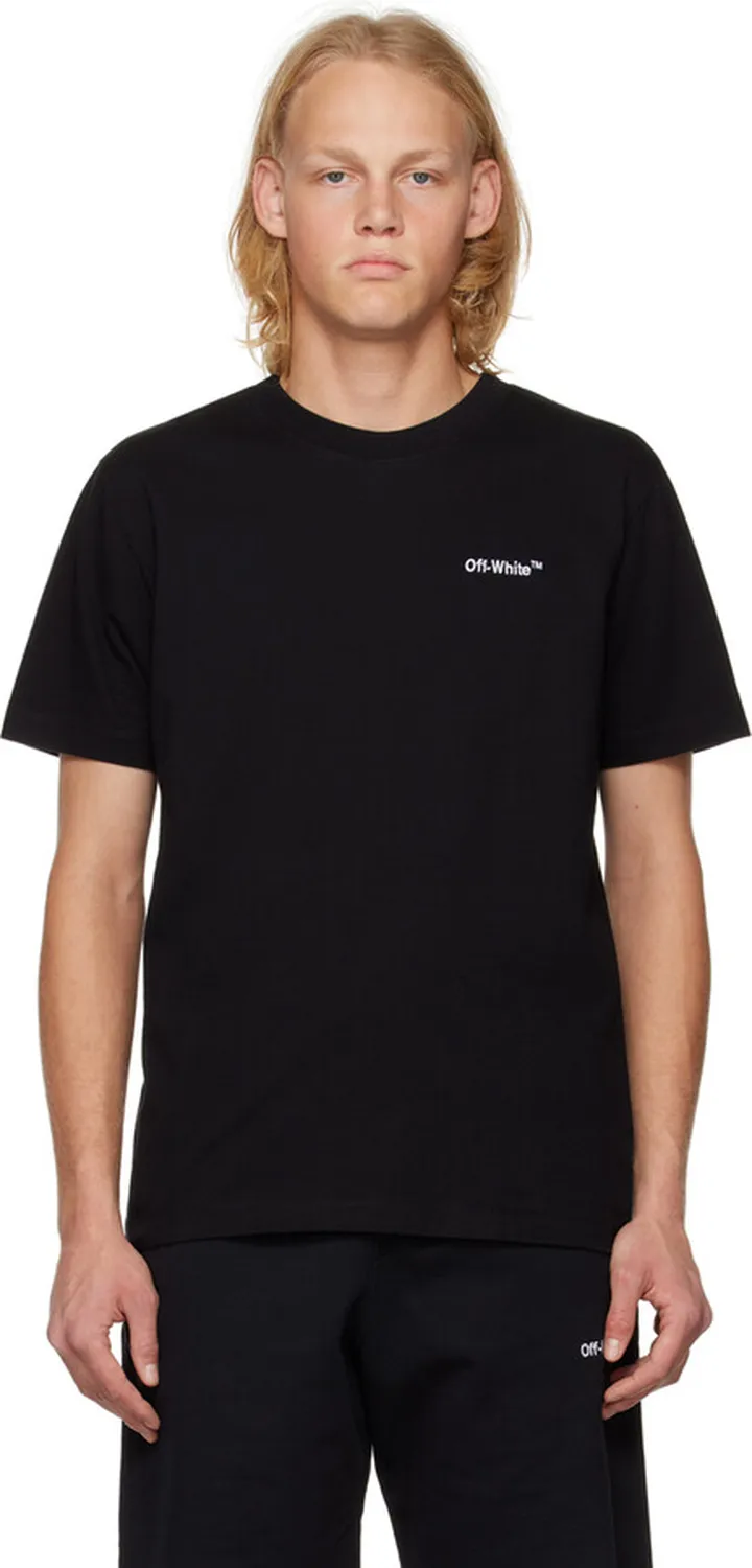 Off-White Black Helvetica T-Shirt