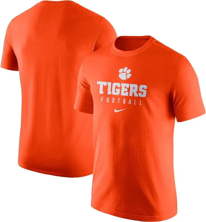 Men's Nike Orange Clemson Tigers Team Issue Performance T-shirt