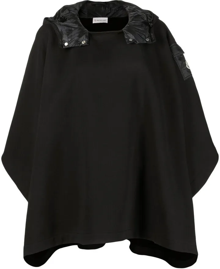 Hooded Fleece Cape