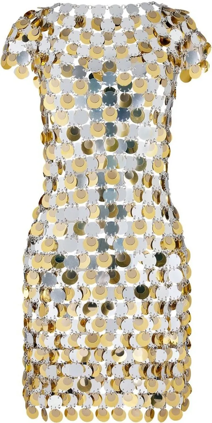 Circle Disc Mini Dress