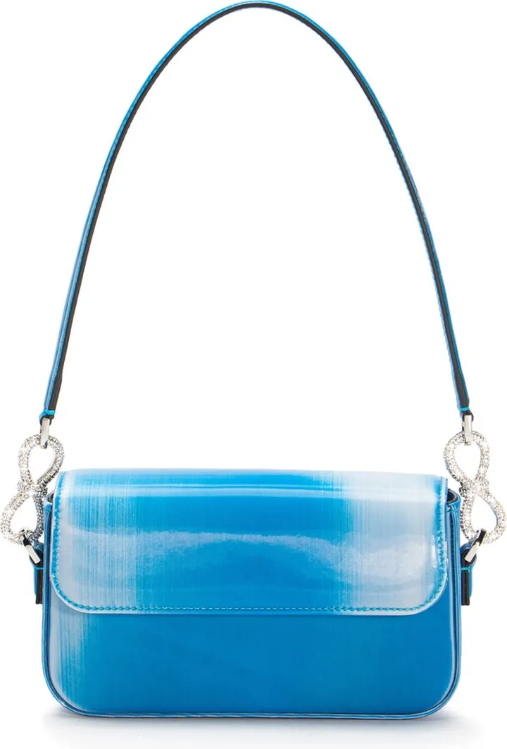 Gradient Leather Shoulder Bag