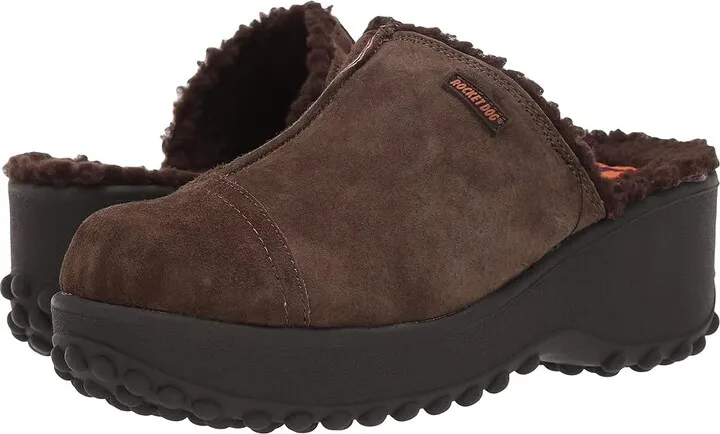 Rocket Dog Fran (Chocolate Nubuck) Women's Clog Shoes