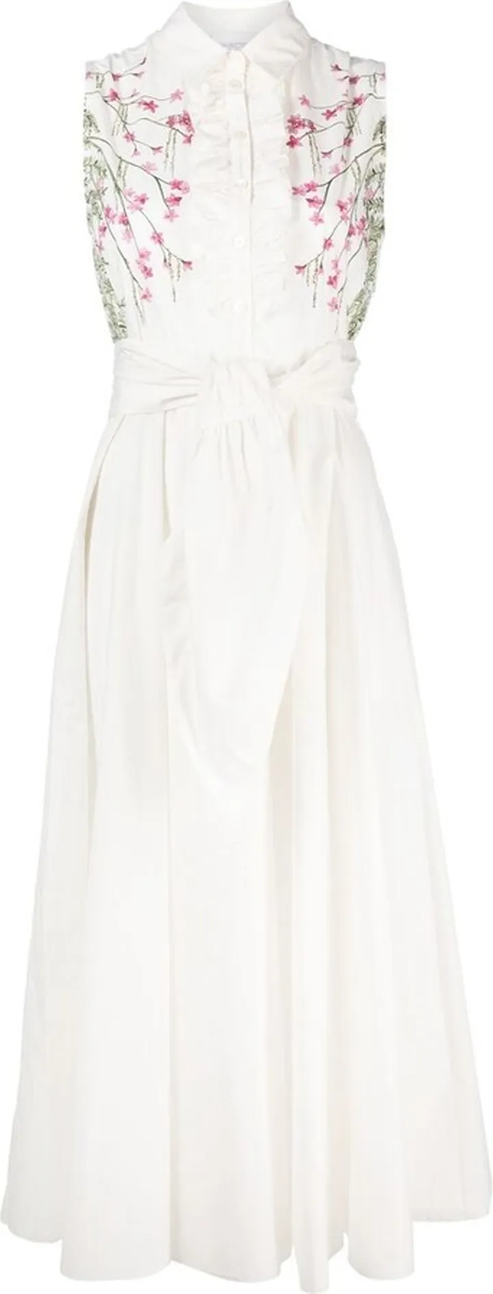 Ramage belted sleeveless dress