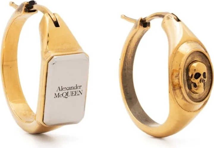 ALEXANDER MCQUEEN- Hoops Earrings