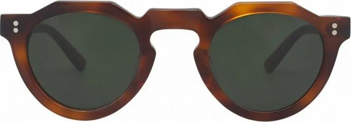 Lesca Pica Round Frame Sunglasses