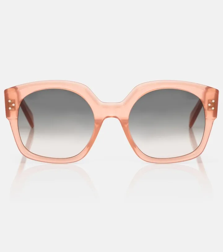 D-frame acetate sunglasses