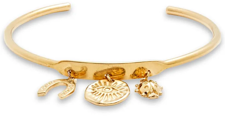 Gold-tone cuff