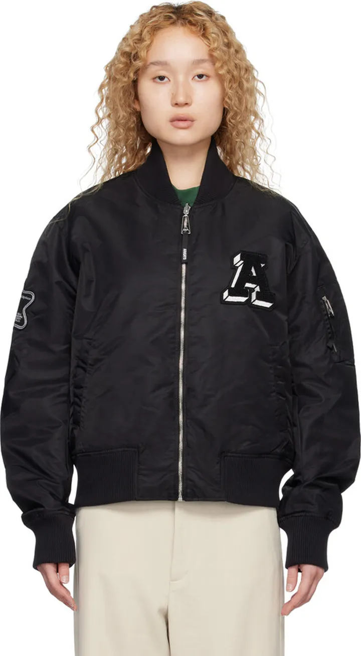 Axel Arigato Black Annex Reversible Bomber Jacket