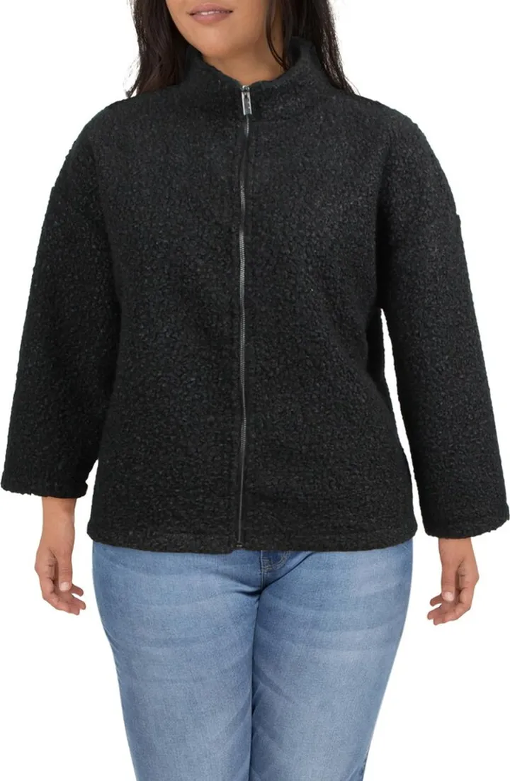 Womens Sherpa Jacket Faux Fur Coat