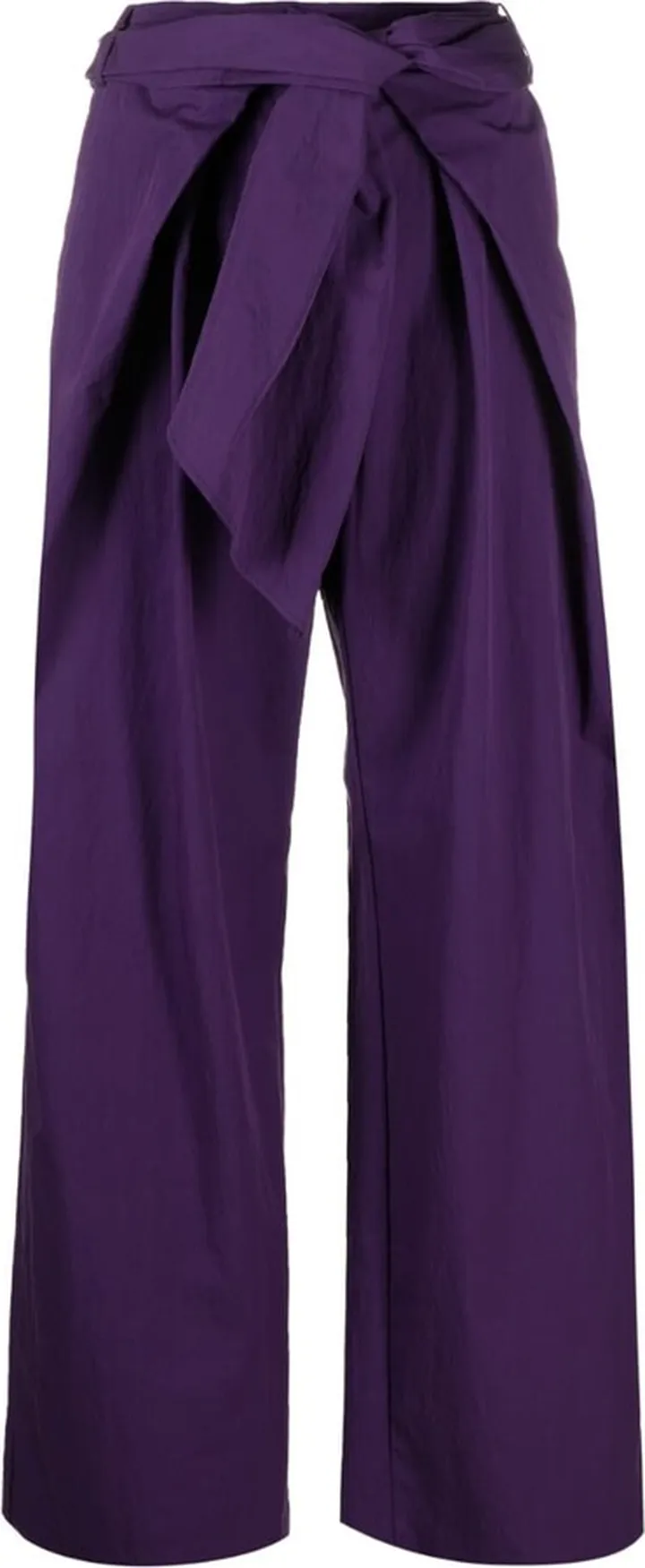 Pico tied-waist trousers