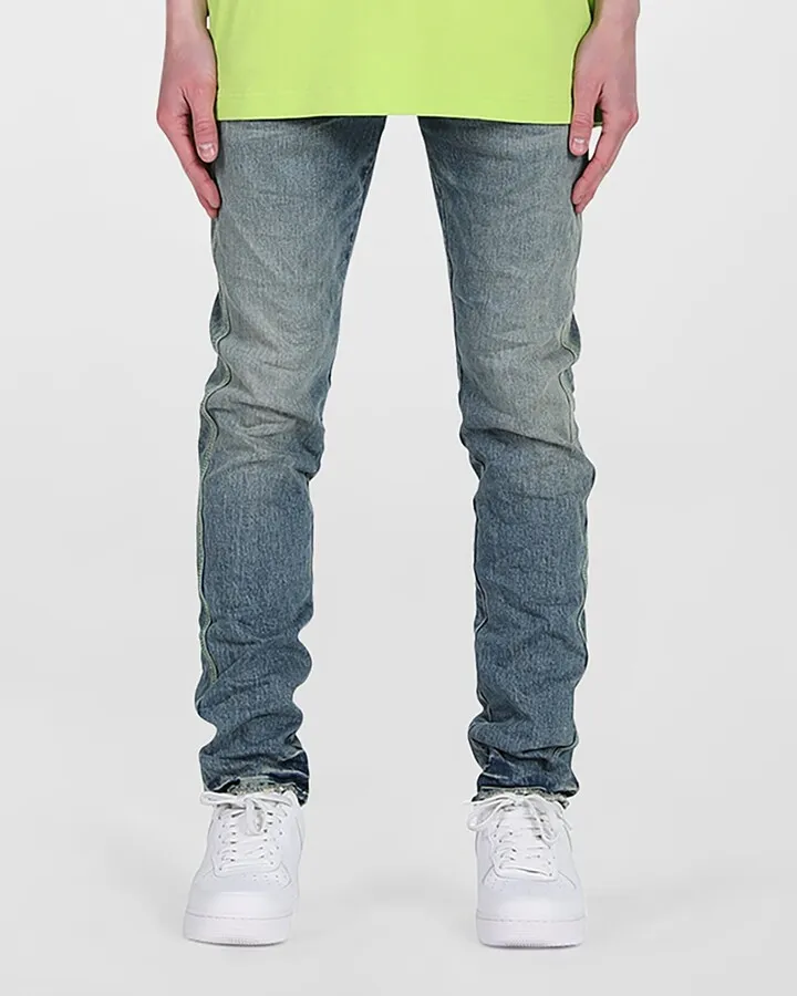 Men's Vintage Neon Pop Skinny Jeans