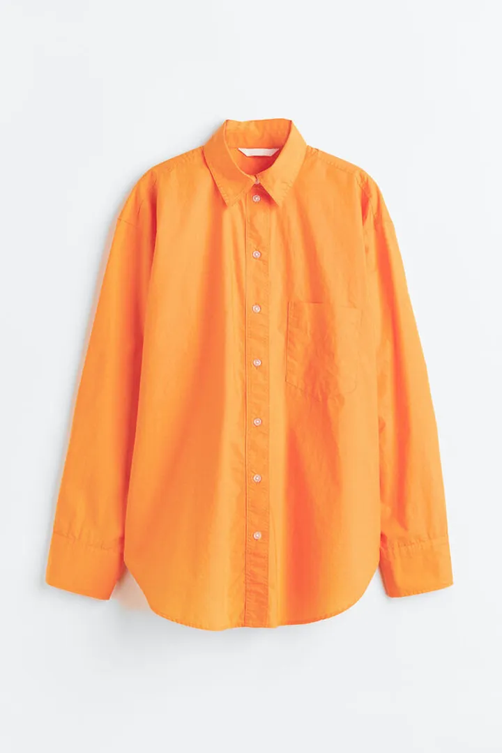 Cotton Poplin Shirt