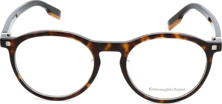 Ermenegildo Zegna Round Frame Glasses