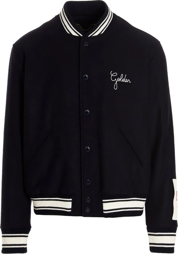 Golden Goose Deluxe Brand Long-Sleeved Bomber Jacket