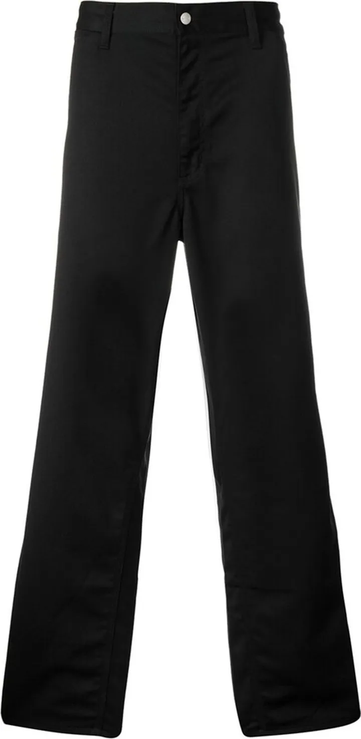 Logo Patch Wide-Leg Trousers