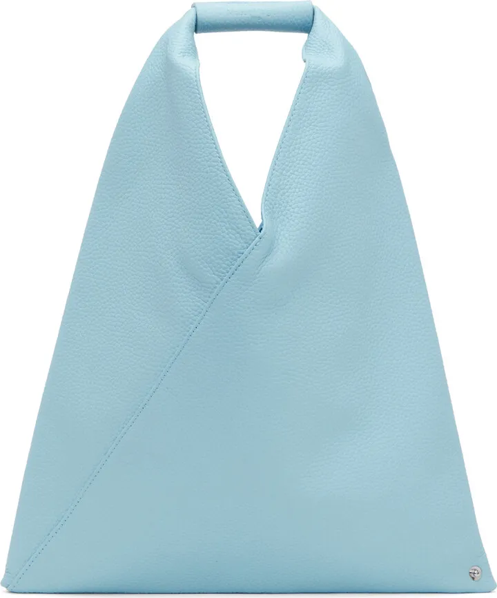 MM6 Maison Margiela Blue Triangle Tote