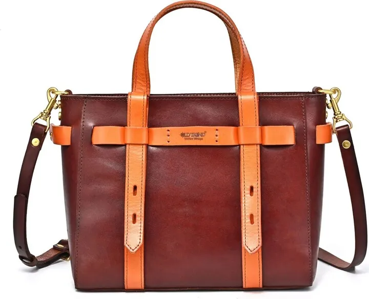 Old Trend Women's Genuine Leather Westland Minit Tote Bag