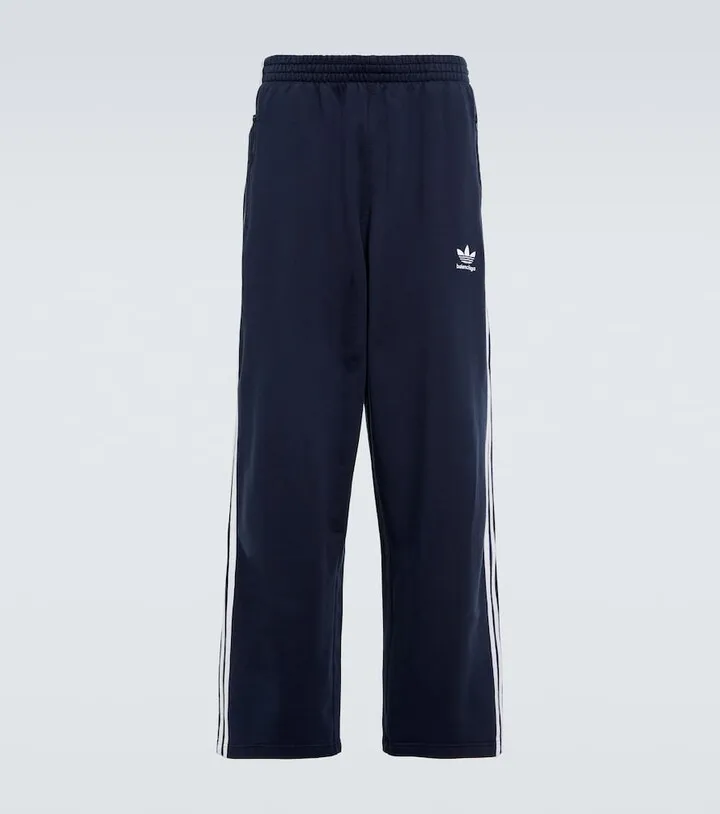 x Adidas logo cotton sweatpants