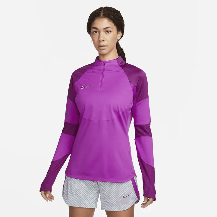 Nike Women's Therma-FIT Strike Drill Top in Purple