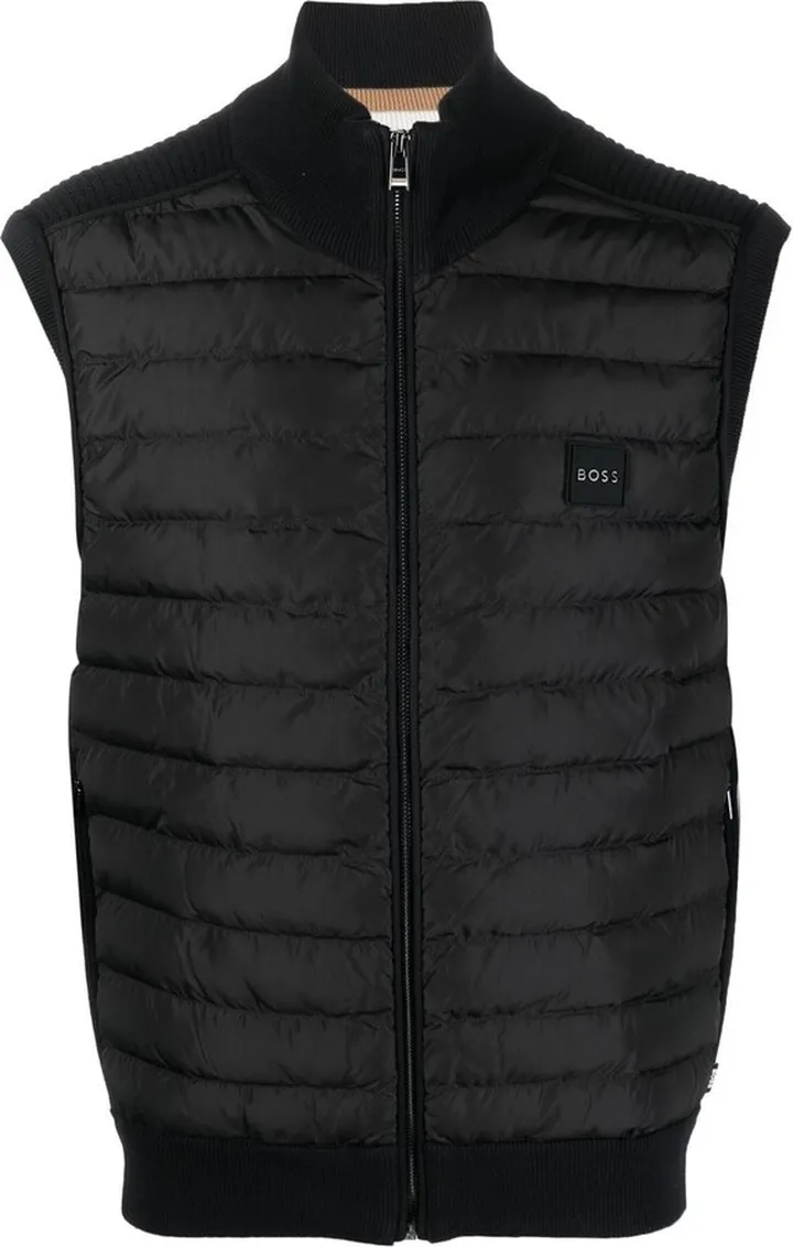 Logo-Patch Quilted Gilet