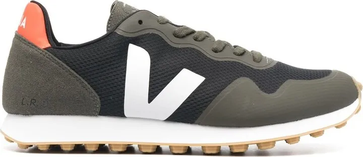 Black Rio Branco Low-Top Alveomesh Sneakers