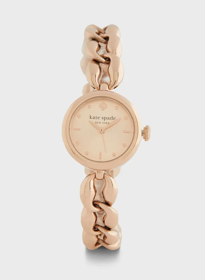 Monroe Steel Strap Analog Watch