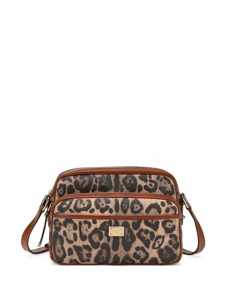 Leopard Print Shoulder Bag