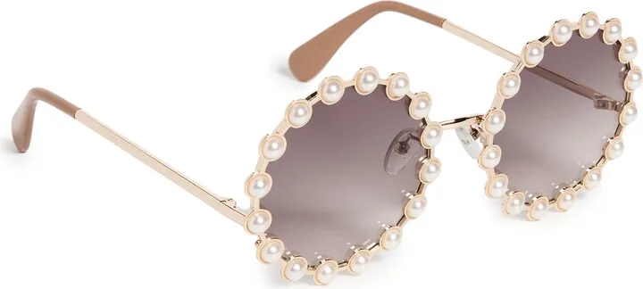 Lele Sadoughi Pearl Elton Sunglasses
