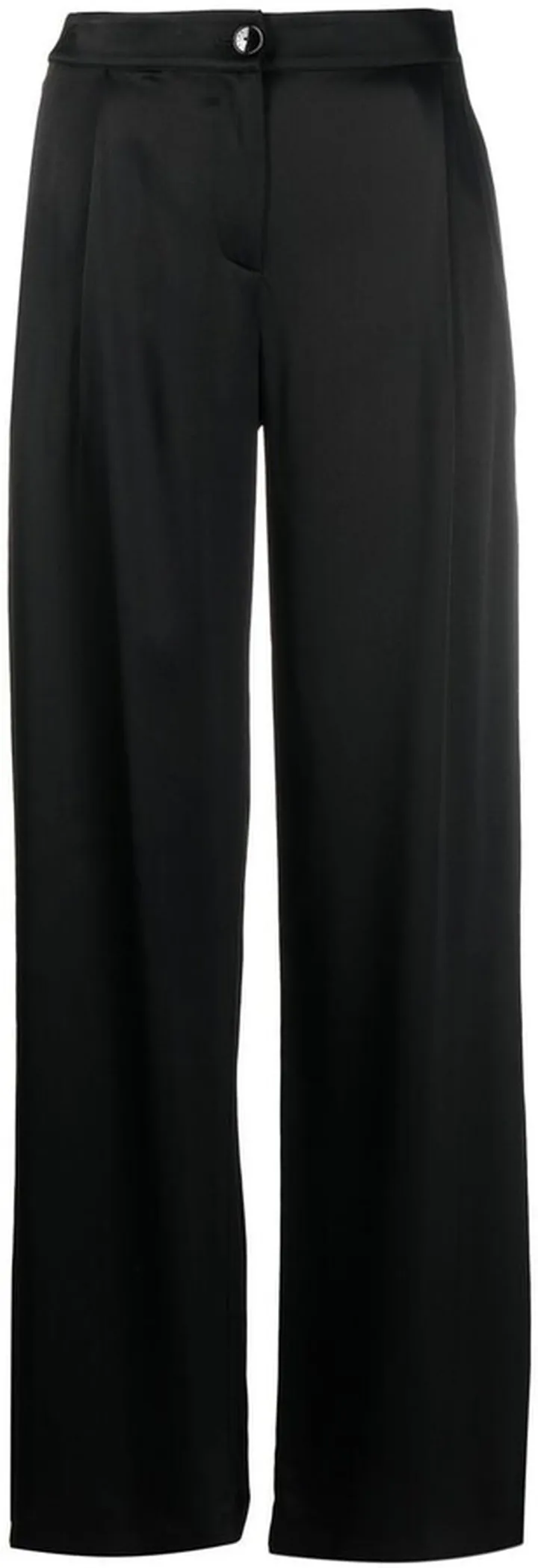 Cropped Straight-Leg Trousers