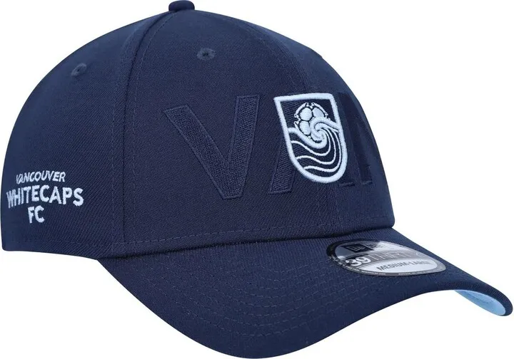 Men's New Era Deep Sea Blue Vancouver Whitecaps Fc Kick Off 39THIRTY Flex Hat