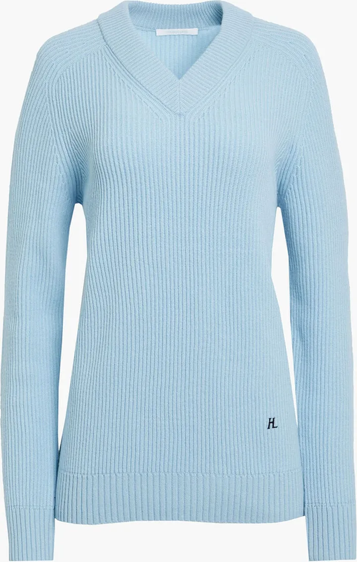 Ribbed wool and cashmere-blend sweater