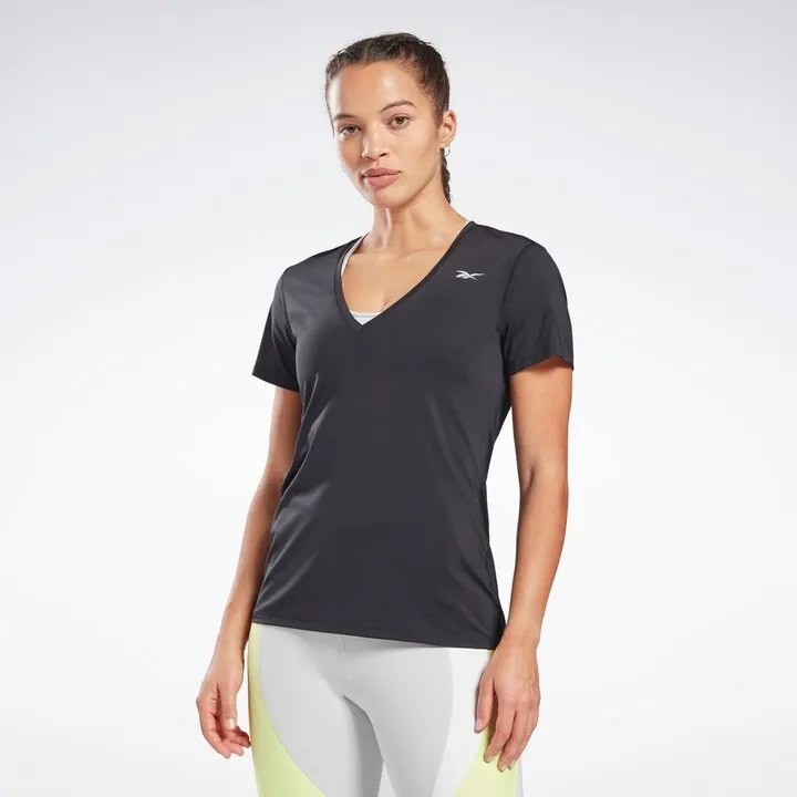 Reebok Activchill Athletic T-Shirt Womens Athletic T-Shirts Small Black