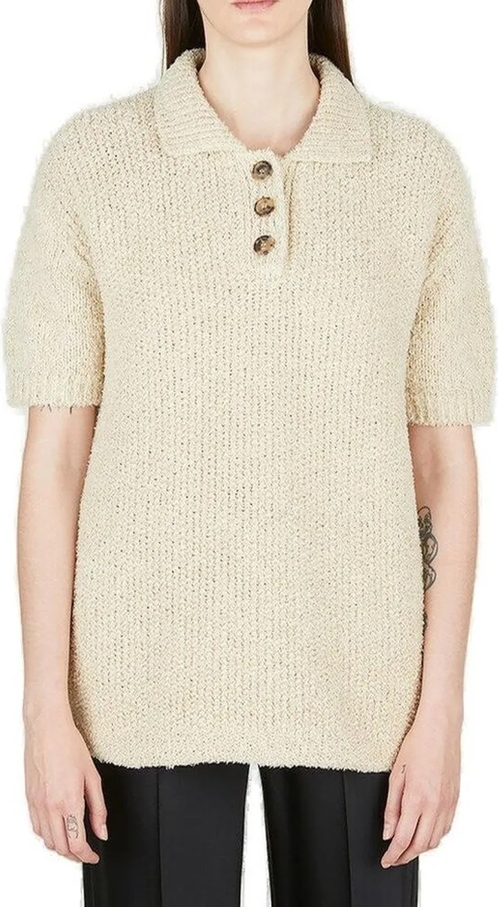 Maison Margiela Knitted Polo Shirt