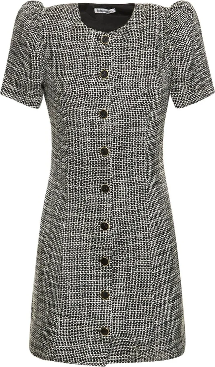 Olivette tweed mini dress