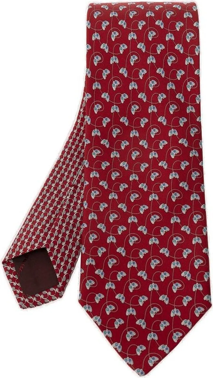 Salvatore Ferragamo Graphic Printed Tie